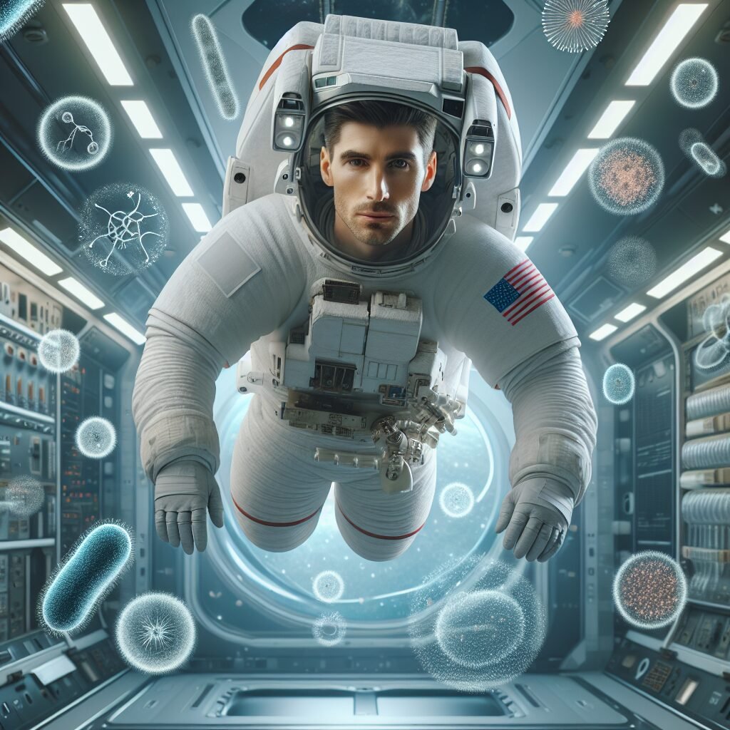 Revelan los efectos de la radiación espacial en el microbioma humano