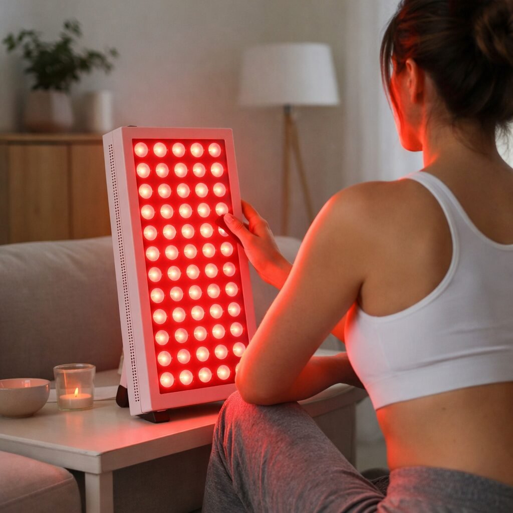 Luz roja e infrarroja en casa: qué dice la evidencia sobre la fotobiomodulación para dolor, piel y recuperación
