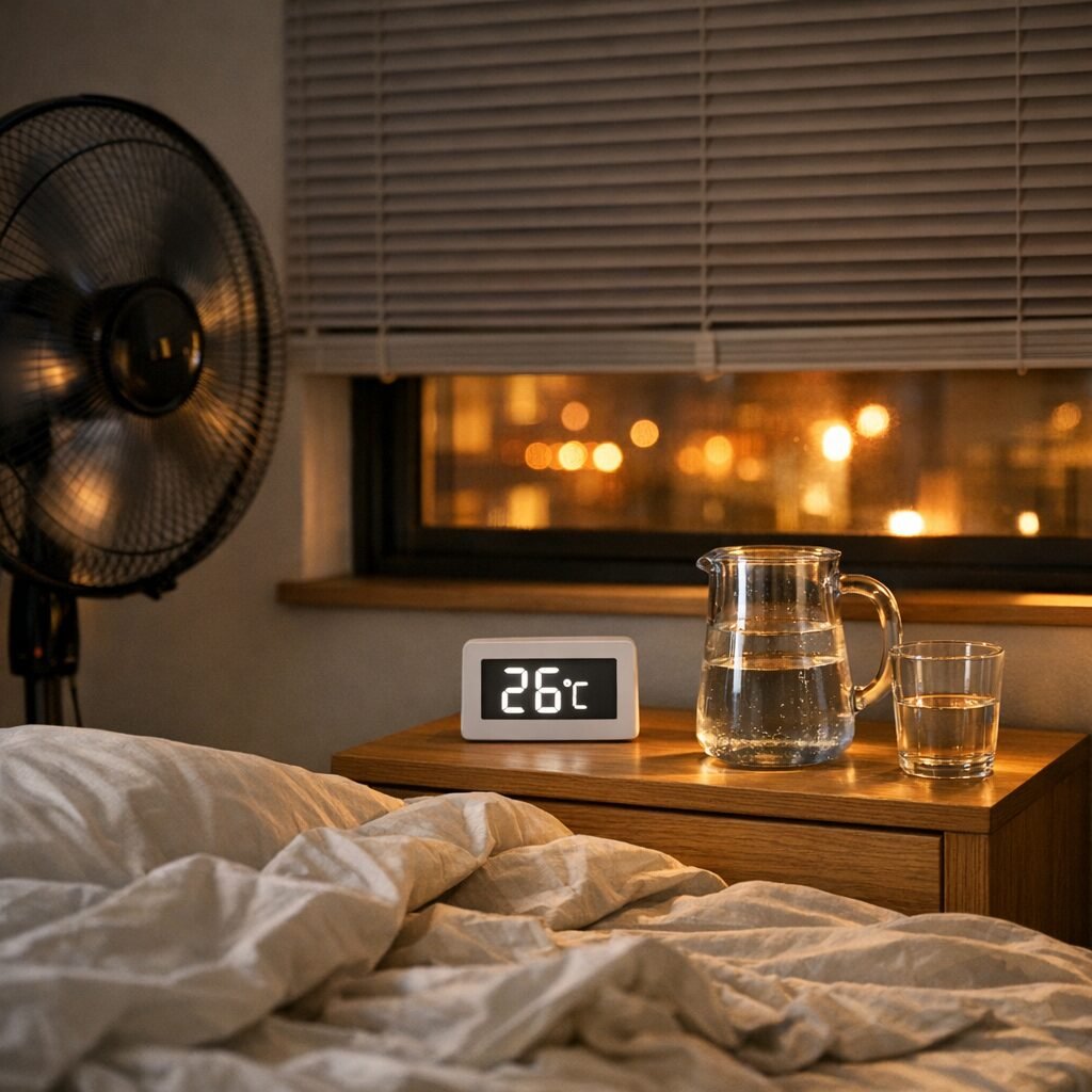 El calor nocturno dispara el insomnio: por qué dormir con más de 24 ºC en el dormitorio puede afectar a tu corazón y a tu metabolismo